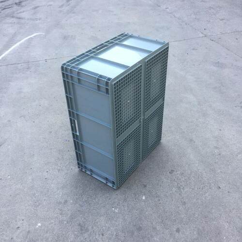 RS-EU8628工业塑料物流箱 大号物料运输箱 出口储物箱