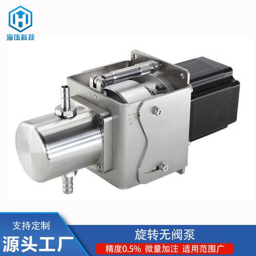 厂家直销香水液体灌装机微量泵无阀陶瓷柱塞泵驱蚊液精华乳护手霜