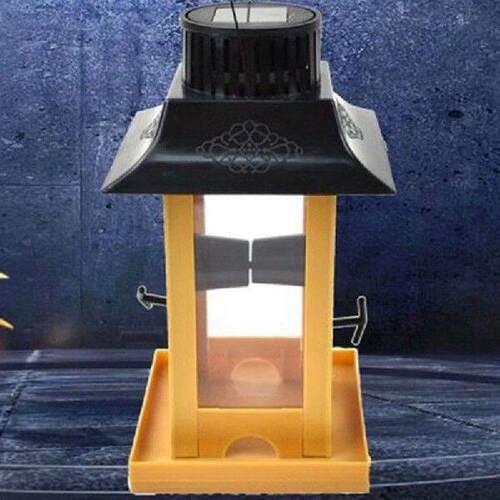HOT SALE Solar Light Bird Feeder Bird Feeding Station Large