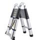 欣安固 伸缩梯子铝合金加厚人字梯家用便携多用途竹节梯工程楼梯
