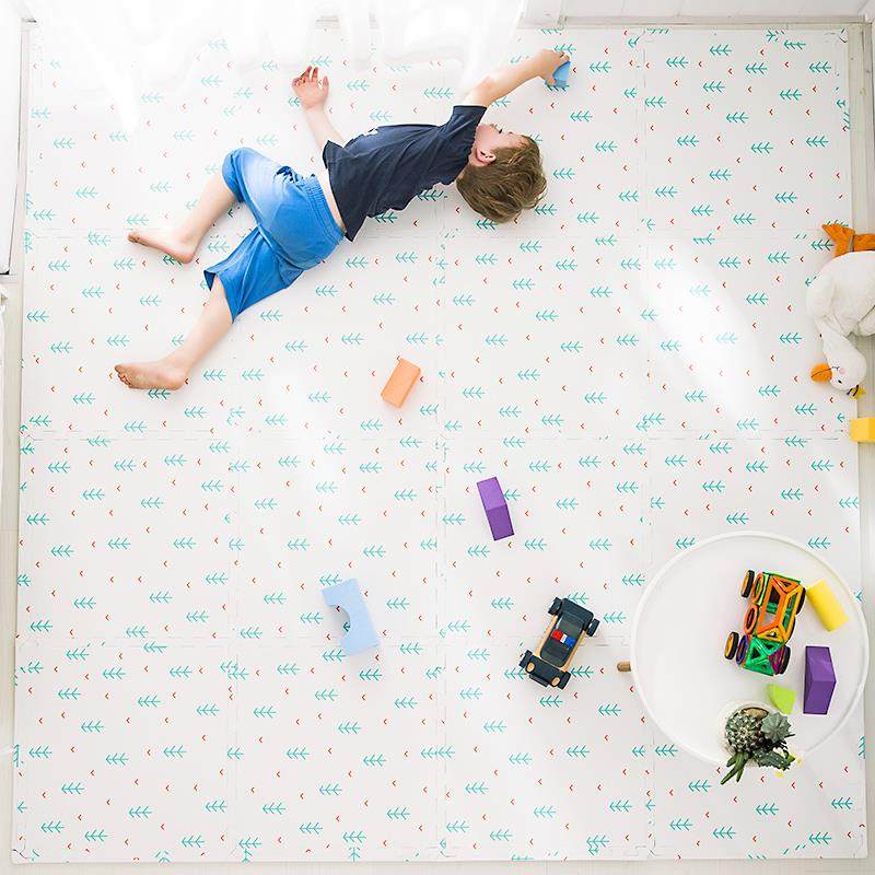 高档环保味婴儿拼爬行垫儿童无泡沫地垫接拼图地板卡通宝宝垫爬爬,玩具/童车/益智/积木/模型,爬行垫,淘宝优惠券,粉丝福利购,淘宝优惠卷