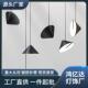 北欧现代简约设计师卧室餐厅灯旋转可调节床头餐桌吧台橱窗吊灯