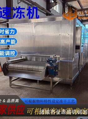 黄糯玉米商用速冻机氟利昂虾尾速冻设备饺子馄饨鲅鱼速冻机价钱