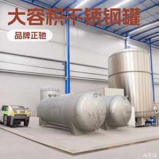 厂家定zhi不锈钢油罐储卧式 不锈钢油罐化工储存罐 油罐立式