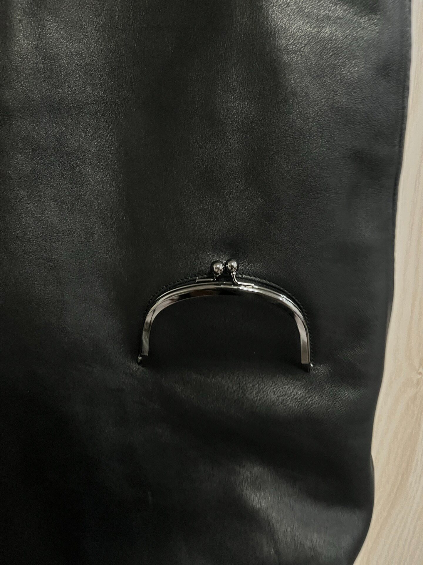 Yohji Yamamoto 22AW Leather Tote Bag — front