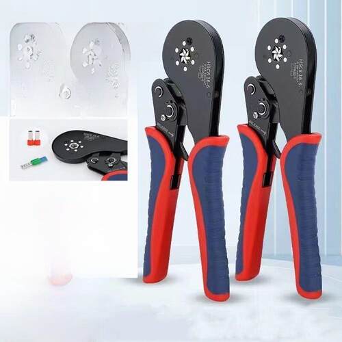 管型绝缘端子压线电工钳冷压专用六边形手动工具针型压接接线管状AI