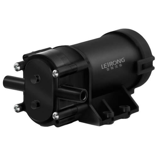 雷熔微小型GP5L有刷防水电机齿轮泵工业灌装机高液压抽油12V24伏