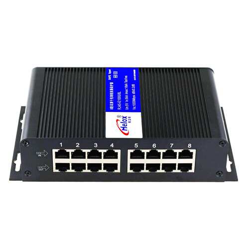 恒立信国标8路千兆网防雷器8口高清千兆浪涌保护器RJ45-E1000/8L