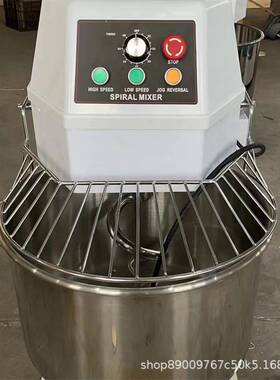 商大YWH用和面机50L60升容量拌双动双5速不锈钢揉面机搅2kg面粉机