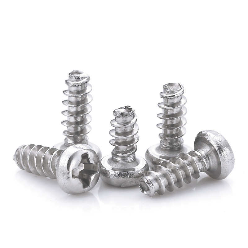 PB3*16螺丝 十字圆头平尾自攻螺丝 盘头平尾自攻 塑料用自攻螺钉