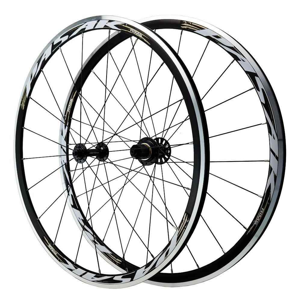 自行车轮公路轮组700C圈刹C刹V刹HG 11/12速前二后四培林轴承六爪