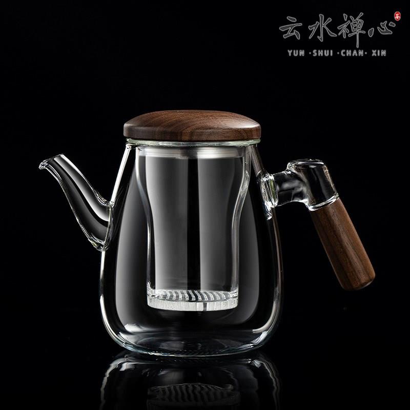 2026新款加厚玻璃泡茶壶高端茶水分离飘逸杯家用耐热茶具泡茶专用