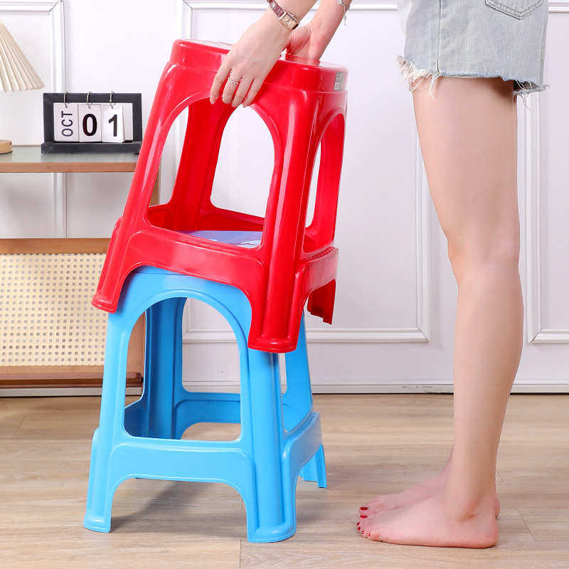 塑料高脚凳大排档摆摊塑料椅子客厅婚庆家用成人方凳加厚凳子批发,商业/办公家具,商用折叠桌椅/展业桌椅,淘宝优惠券,粉丝福利购,淘宝优惠卷