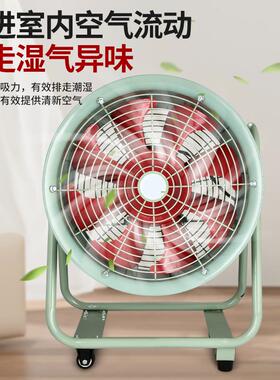 IGG浙江沈力耐温轴防流风机2高20防油潮岗位V式工业排气扇380V静