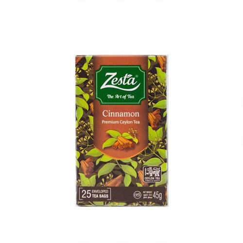 滋达Zesta赞世塔 优选肉桂味锡兰红茶25茶包独立包装袋泡茶香醇