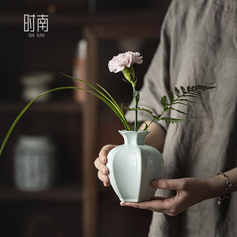 陶瓷花瓶摆件客厅插花民宿花瓶