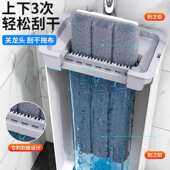 免手洗拖把2023新款 自动冲洗换水懒人家用一拖地拖净平板拖布
