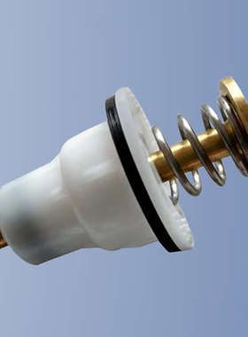 TO冲洗阀阀芯配件脚踏手按阀推杆603VLF阀芯顶杆白色推杆维修配件