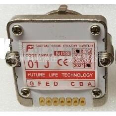 FUTURE波段开关DIGITAL CODE ROTARY SWITCH CPDE ANGLE NDS 02J