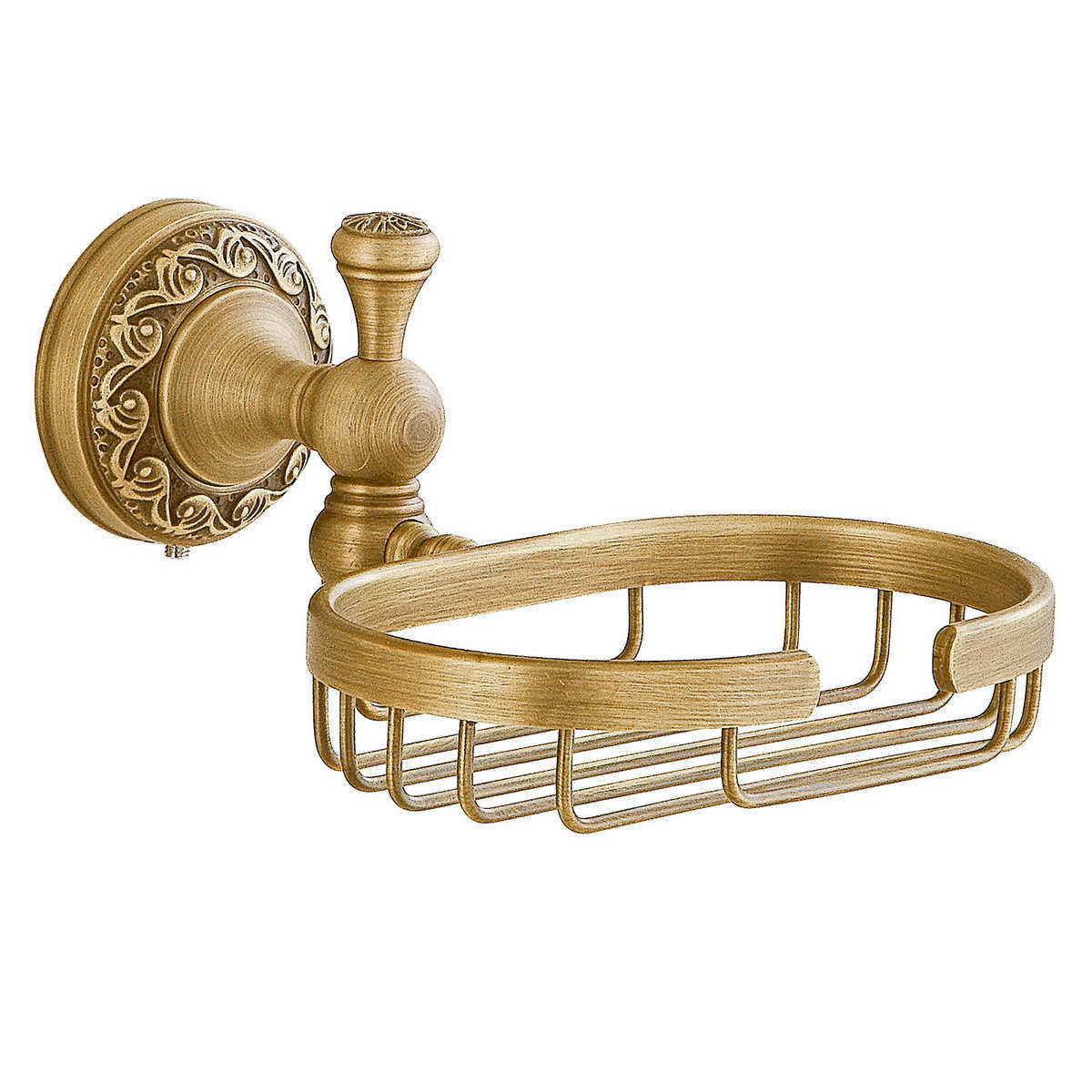 网架物架皂壁挂挂件洗手间盒浴室香皂肥皂雕花仿古黄铜置