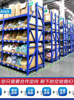 货架库房仓库仓储货架轻型金属五金展示架180KG横梁式货架