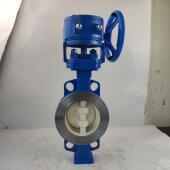 碟阀 电动对夹式 硬密封蝶阀铸钢法兰高温适用耐高温 厂家直销