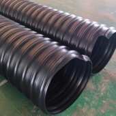 厂家直销hdpe 钢带口平径螺旋大口式 号 波纹管聚乙烯增强齐全管型