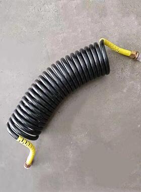 德F31000新M3000X龙30旋00挂车气管螺管总红成黄管子陕汽重卡