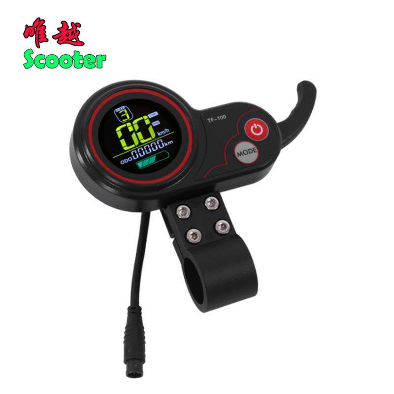 10寸电动滑板车仪表控制器 KUGOO M4 TF100指勾转把速度显示仪表