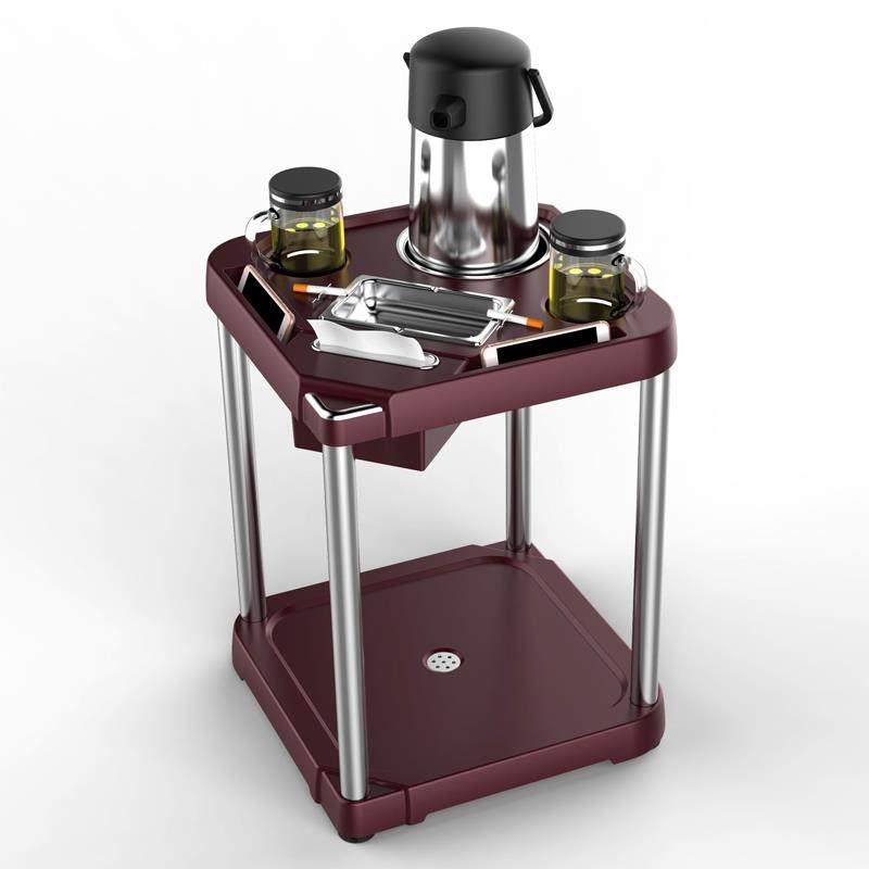 棋牌室茶几茶水架自动麻将机茶几茶水台角几麻将室麻将桌小配件