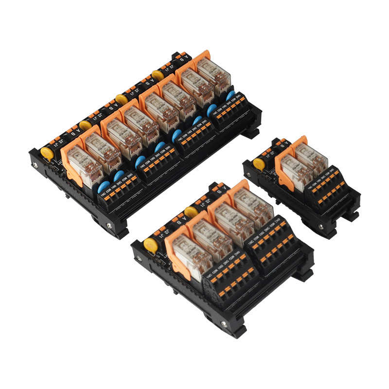 8a荣闭拼接24v插接螺钉16越式线开一一12继电器直/模组/
