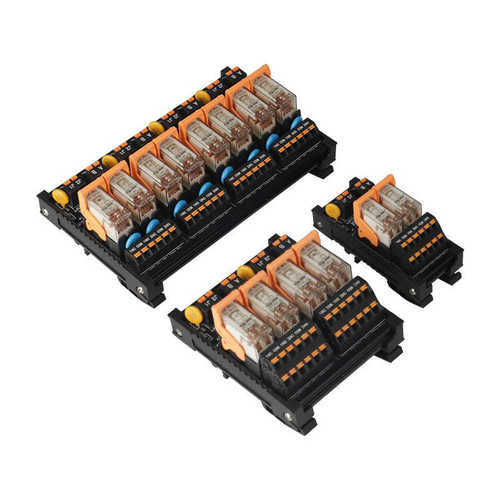 模组螺钉式拼接闭越/线168a插接开一荣直继电器1224v一/