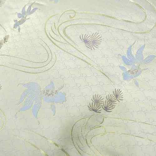 真丝143m宽幅织外金宋锦真高端面LLL料汉服c丝套