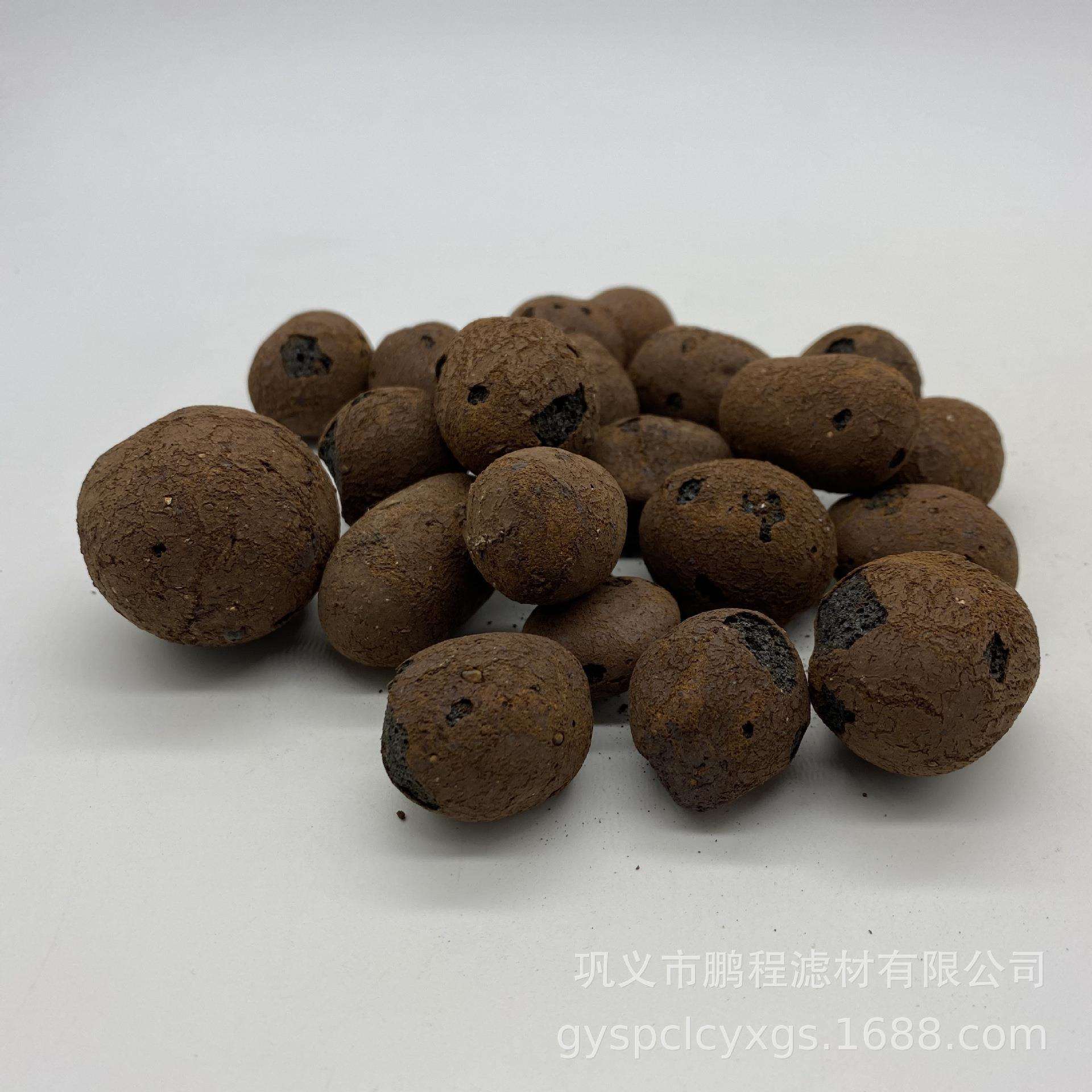 滤油池过滤用页岩陶粒污水处理用生物陶粒滤料生物曝气池用陶粒