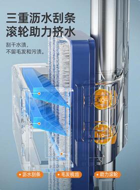 202271tx拖布懒人拖加大吸水手地家用免2023一拖平板新款洗净拖把