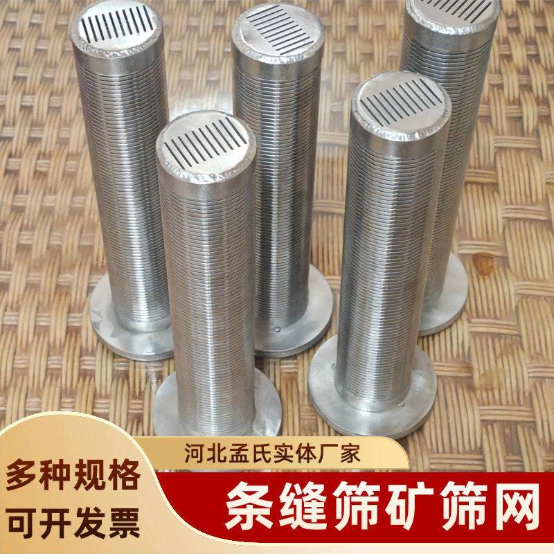 矿用条缝过滤网筛网楔形网板梯型丝滤网洗煤条缝筛不锈钢矿筛网