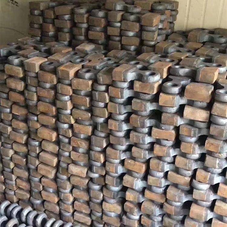 锤式箱式破碎机锻造铸造高铬合金锤头耐磨衬板筛板漏板篦板反击板