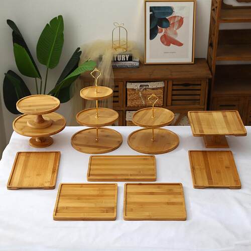 Cake Stand Dessert Cupcake Pastry Candy Display Plate Holder