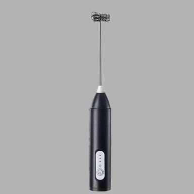 Electric Milk Foamer Blender Stainless Steel Handheld Milk F
