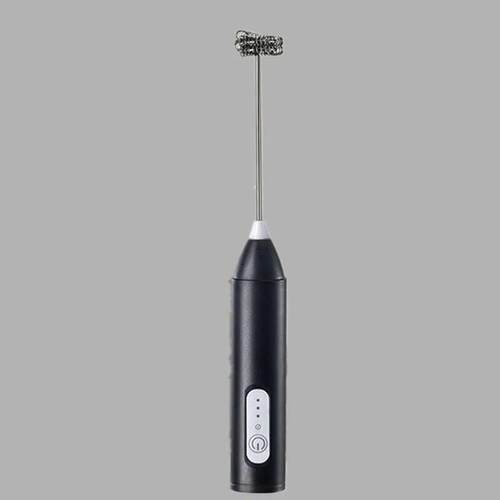 Electric Milk Foamer Blender Stainless Steel Handheld Milk F