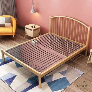 环保加厚04不锈钢床1.5m1米8双人床1.2m单人现代简约铁 折扣价