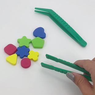 精细动作塑料镊子儿童感统训练小手肌夹珠手部肌肉练习小夹子玩具