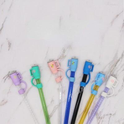 10mm Reusable Straw Topper for Cup Hygienic Splash P