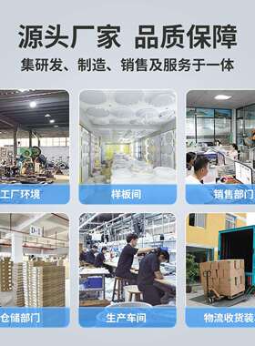 中山家装灯饰现代简约客厅灯卧室led吸顶灯护眼全屋灯具套餐组合