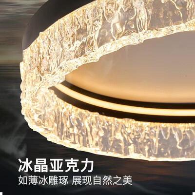 2026新房款超亮全光谱LE室D光源简约吸顶灯卧SX-8886书式极简轻奢