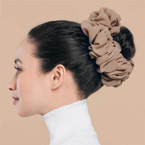 C071 Various colors scrunchies chiffon Hair Ban Volumising M