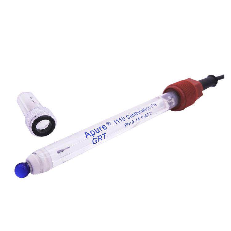 PH/ORP探头GRT1110W 爱普尔Apure在线玻璃PH计 陶瓷芯ph探头