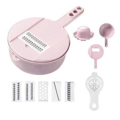 9 Piece Set Multi-Function Food Chopper Vegetable Carrots