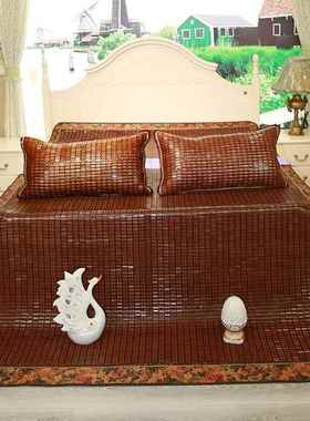 夏天竹块麻将凉席夏季12/.1.5/18/2..0床米麻将席一米八竹席91050