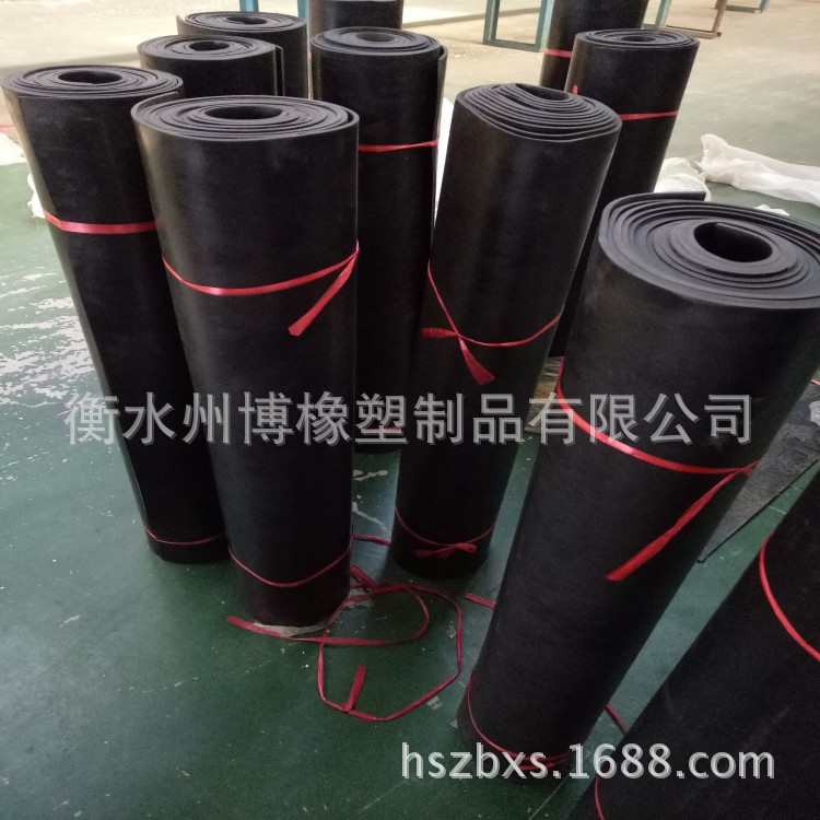 绿色绝缘橡胶垫5mm 变电站高压绝缘橡胶板35kv 黑色高压绝缘胶板